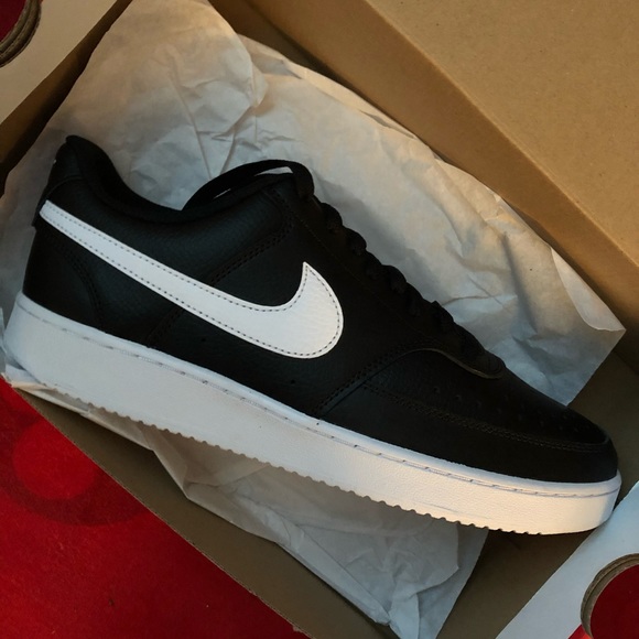 Nike Court Vision Lo Black / White - Picture 5 of 14